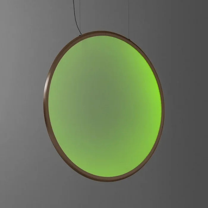 Artemide 1994360APP – LED RGBW Lámpara colgante regulable DISCOVERY LED/79W/230V 2700-6500K bronce