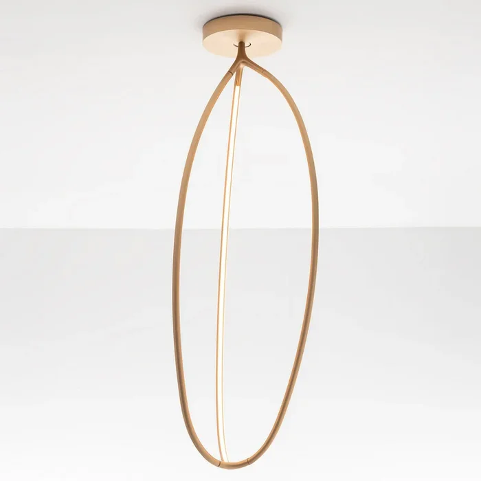 Artemide Arrival plafón, app, latón, 70cm