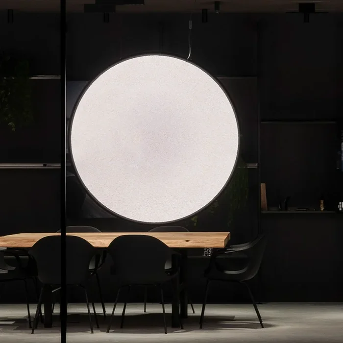 Artemide Discovery vertical negro Ø 70 cm, App