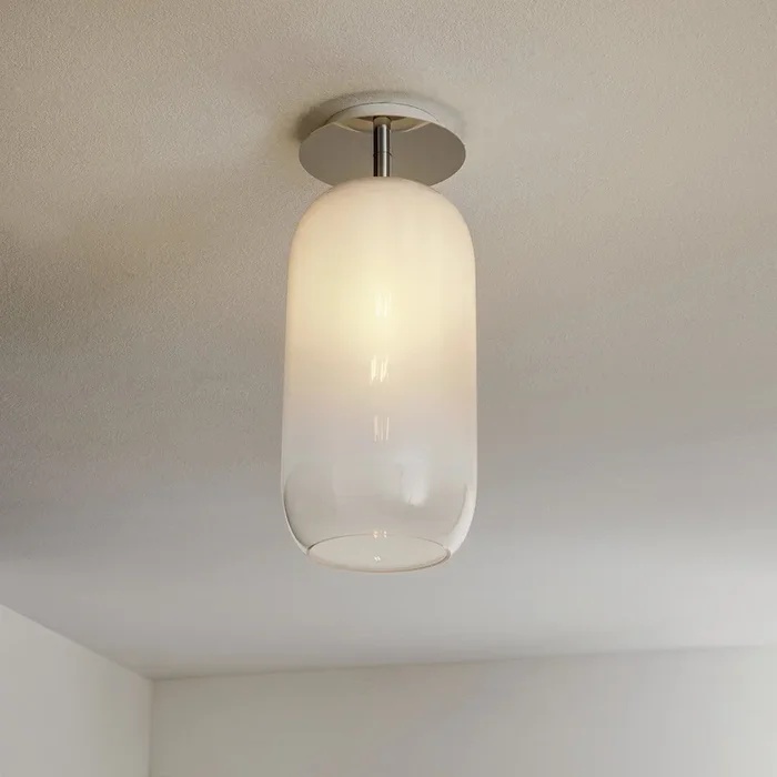 Artemide Gople plafón blanco/plata