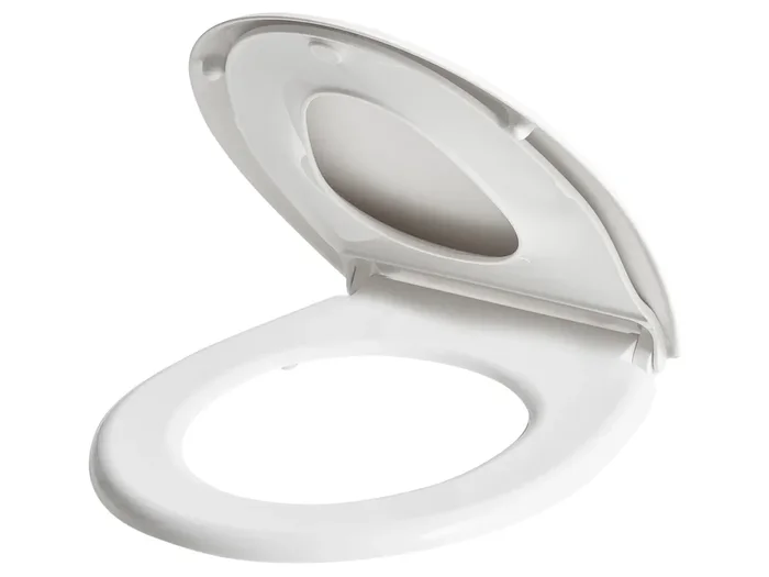 Asiento para inodoro FAGNANO Cierre suave Duroplast Blanco