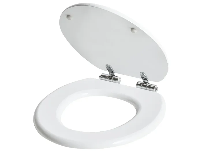 Asiento para inodoro MAZARUNI Cierre suave Blanco