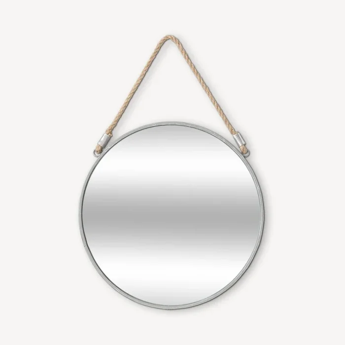 Atmosphera – Espejo de pared EDEN diá. 38 cm plata