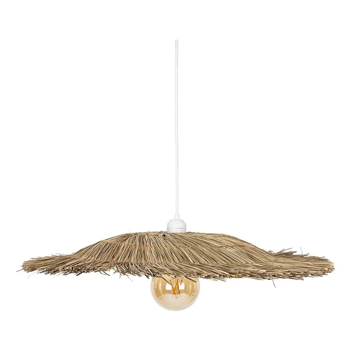 Atmosphera – Lámpara colgante YONI 1xE27/40W/230V sláma