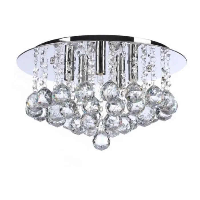 Azzardo AZ1286 – Plafón de cristal BOLLA 5xG9/40W/230V