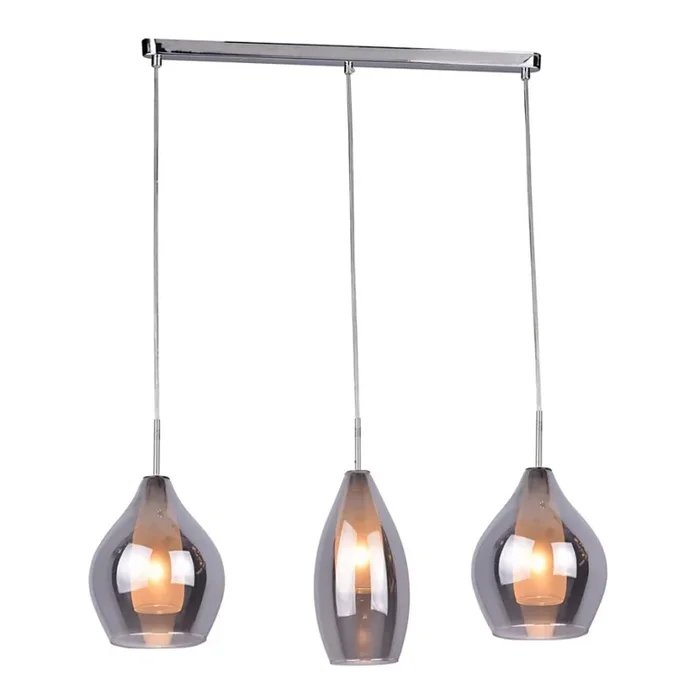 Azzardo AZ2149 – Lámpara suspendida con alambre AMBER MILANO 3xG9/40W/230V