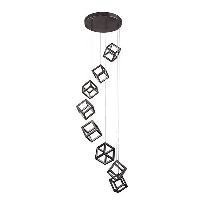 Azzardo AZ3151 – Lámpara de araña LED regulable por cable STRANGE LED/150W/230V
