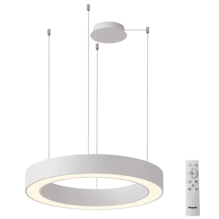 Azzardo AZ5046 – Lámpara de araña LED regulable MARCO LED/60W/230V blanco + control remoto