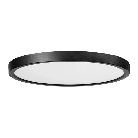 Azzardo AZ5358 – Plafón LED para baño con sensor PANKA LED/24W/230V IP40 negro