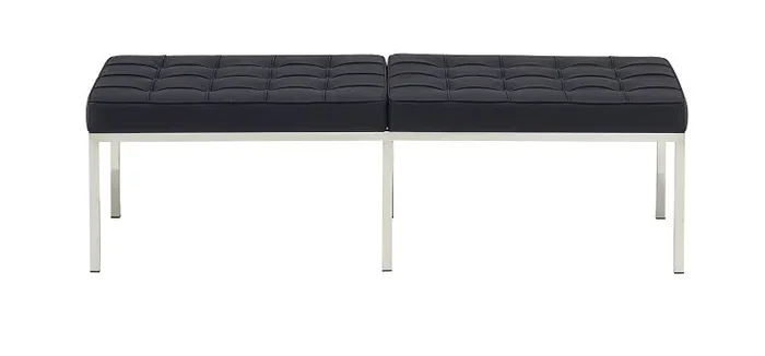 Banco de diseño Florencia 150cm Negro Vintahome