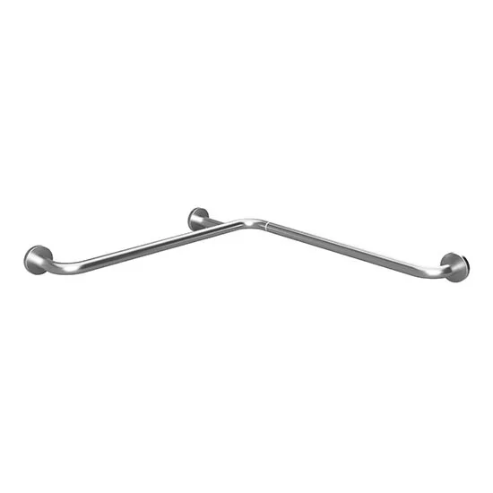 Barra de apoyo para ducha 71×8 cm acero inoxidable/plateado
