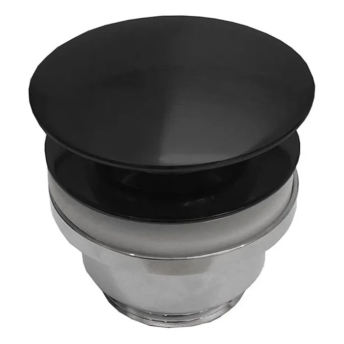 BATH DELUXE 33-004-05-02-04 – Desagüe de lavabo RODBY diá. 6,6 cm negro