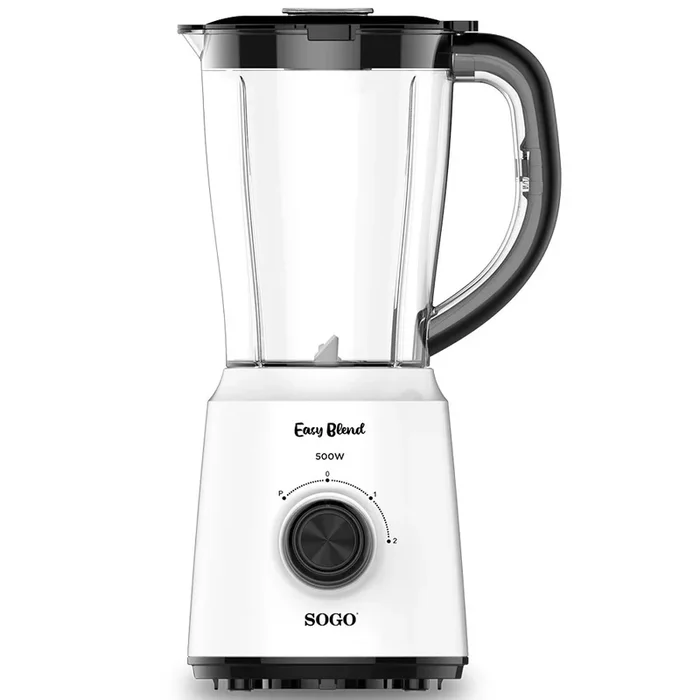 BATIDORA VASO PLÁSTICO – 1,5L – 400W – BLANCO