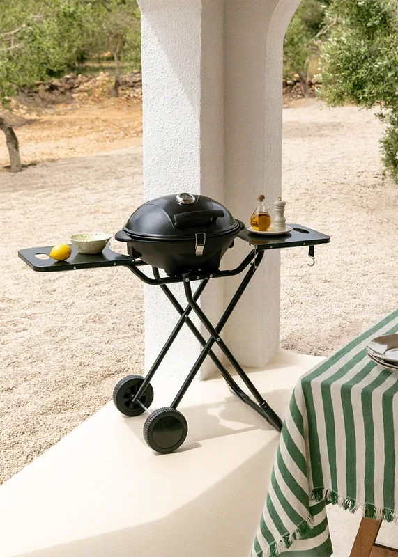 BBQ SURFACE 2 IN 1 – Barbacoa eléctrica plegable con cuerpo extraíble