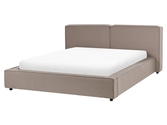 Bed Fabric LINARDS 160 x 200 cm (EU King Size) Light Brown