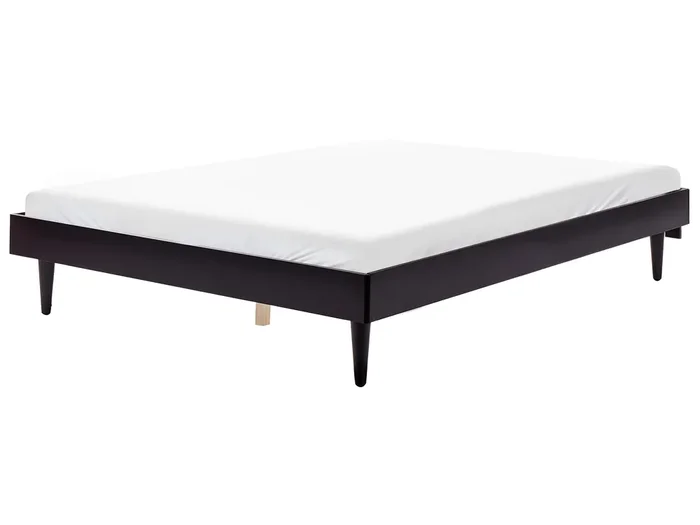 Bed TOUCY 160 x 200 cm (EU King Size) Black