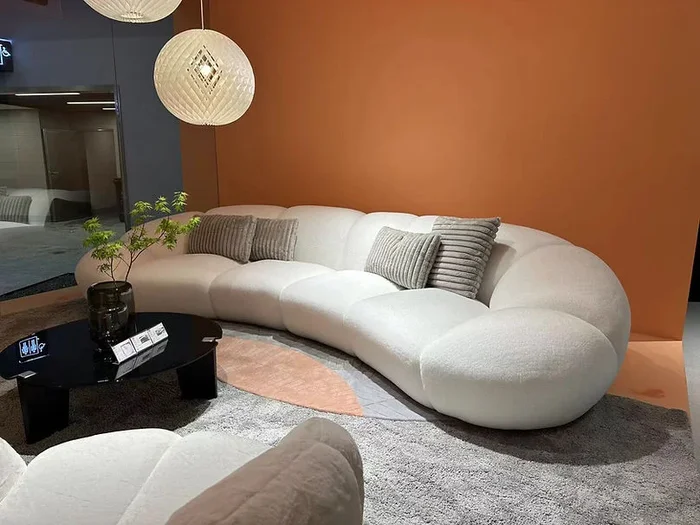 Big White Cloud White Sectional