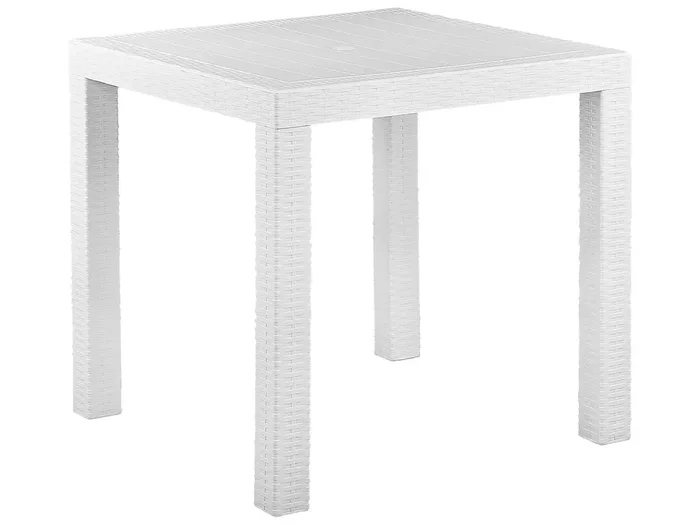 Bistro Table FOSSANO 80 cm 80 cm White