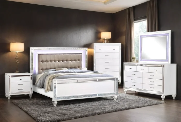 Blanca White Bedroom Set