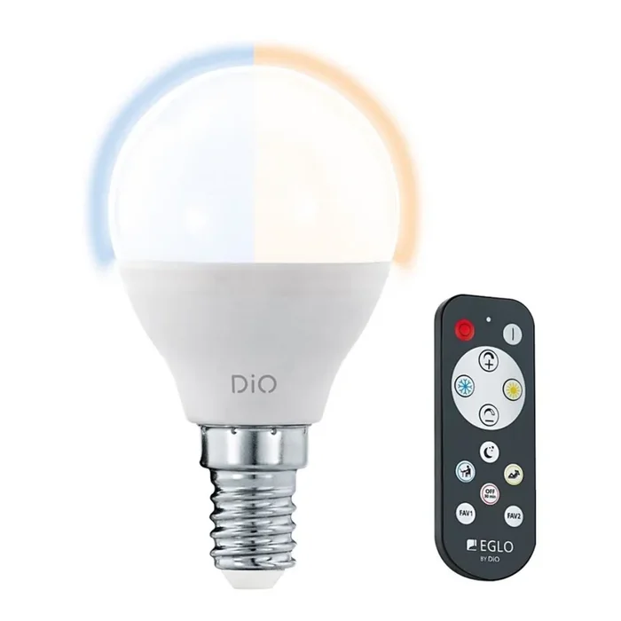 Bombilla LED E14/5W/230V 2700K-6500K + mando a distancia – Eglo