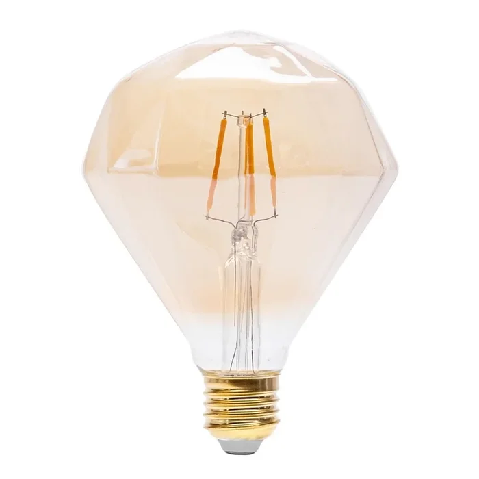 Bombilla LED FILAMENT E27/4W/230V 1800K diamant – Aigostar