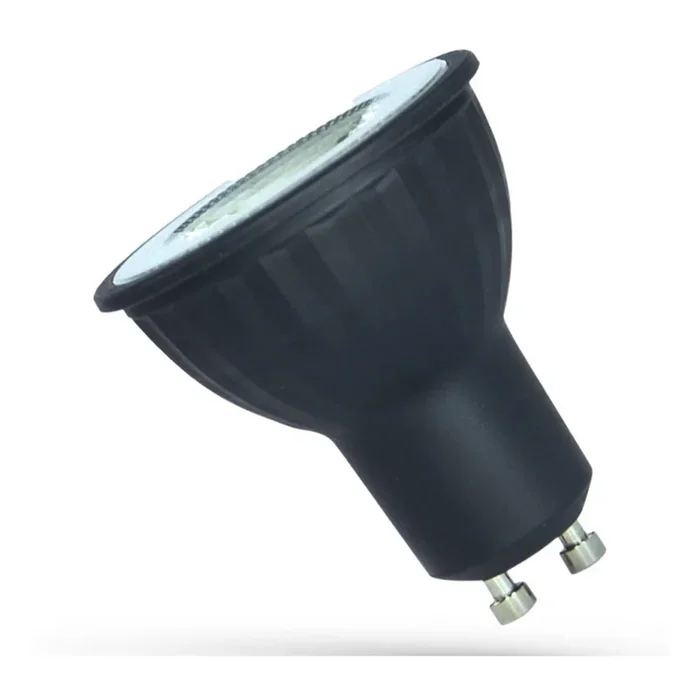 Bombilla LED GU10/6W/230V 4000K negro