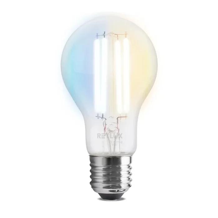 Bombilla LED regulable FILAMENT A60 E27/7W/230V 2700-6500K Wi-Fi Tuya