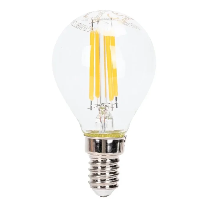 Bombilla LED regulable FILAMENT G45 E14/4W/230V 2700K – Aigostar