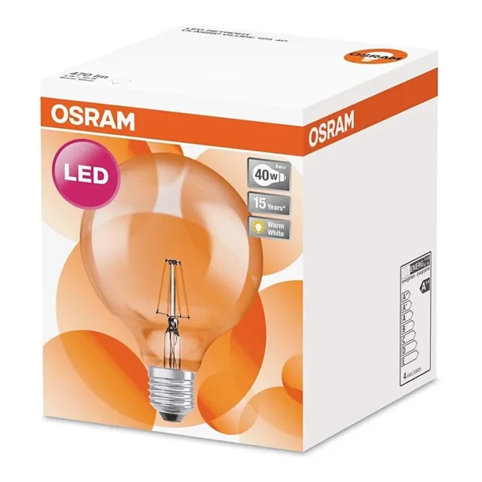 Bombilla LED RETROFIT E27/4W/230V 2700K – Osram