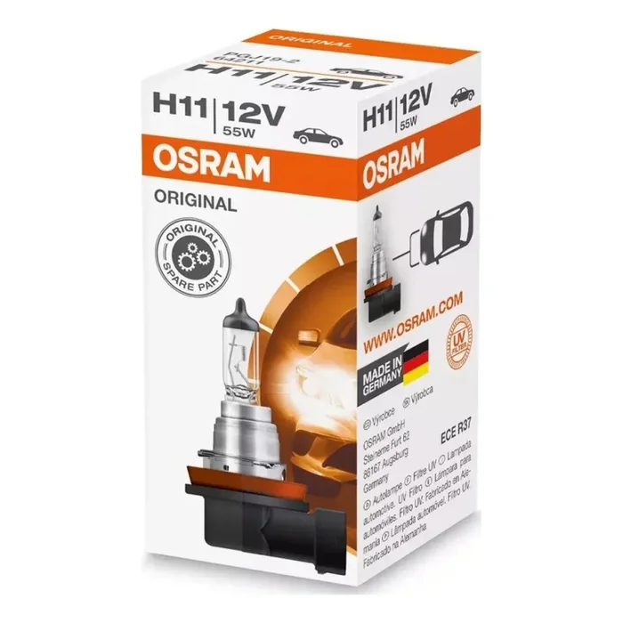 Bombilla para coche H11 PGJ19-2/55W/12V – Osram