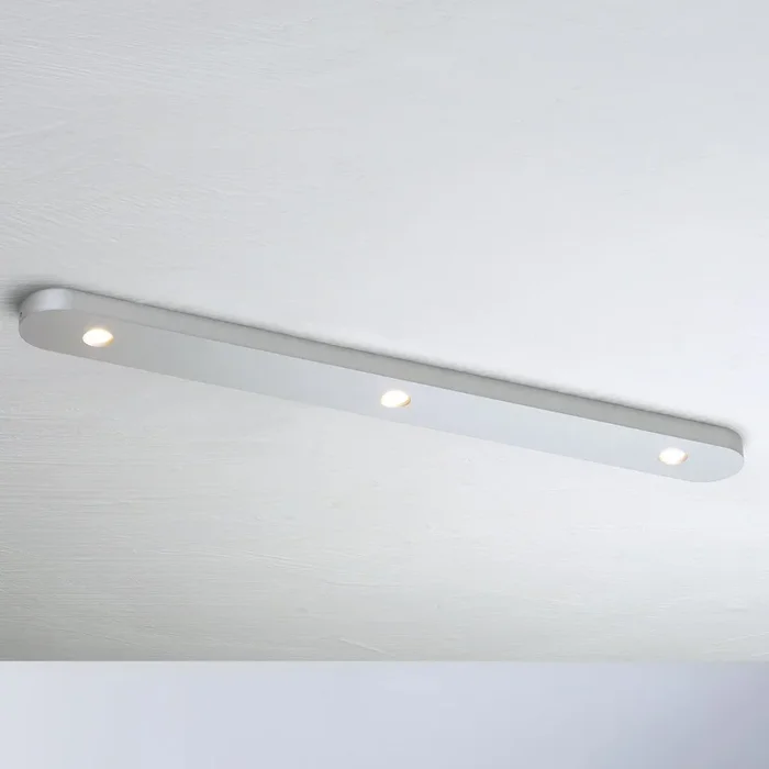 Bopp Close Lámpara LED de techo de aluminio de 3 luces