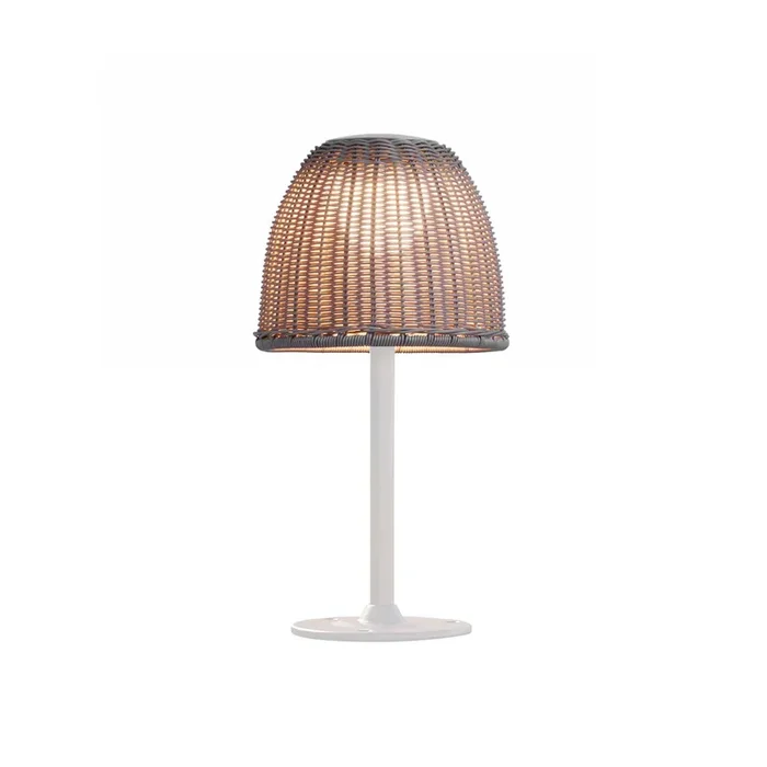 Bover Lámpara sobremuro LED Atticus, altura 40 cm, blanco natural/beige