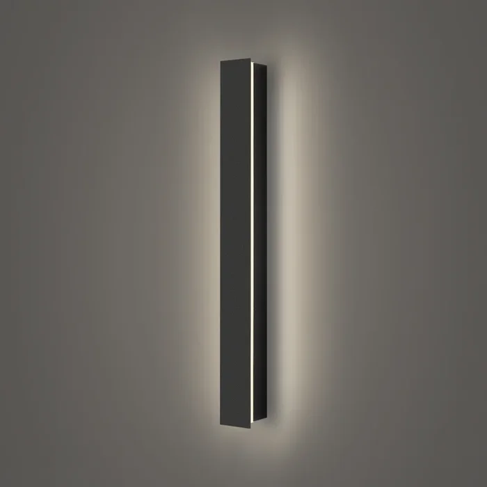 Brilagi – Aplique LED de pared para exterior LINEAR LED/12W/230V 4000K IP65 50 cm negro IRC 90