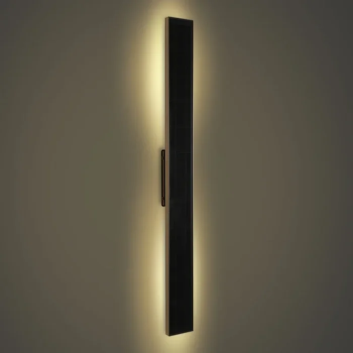 Brilagi – Aplique solar de pared LED regulable SUN LED/5,5W/230V 100 cm 6000 mAh IP44