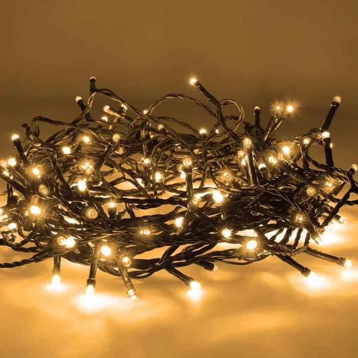 Brilagi – Cadena LED de Navidad para exteriores 100xLED/2 funciones 15m IP44 multicolor