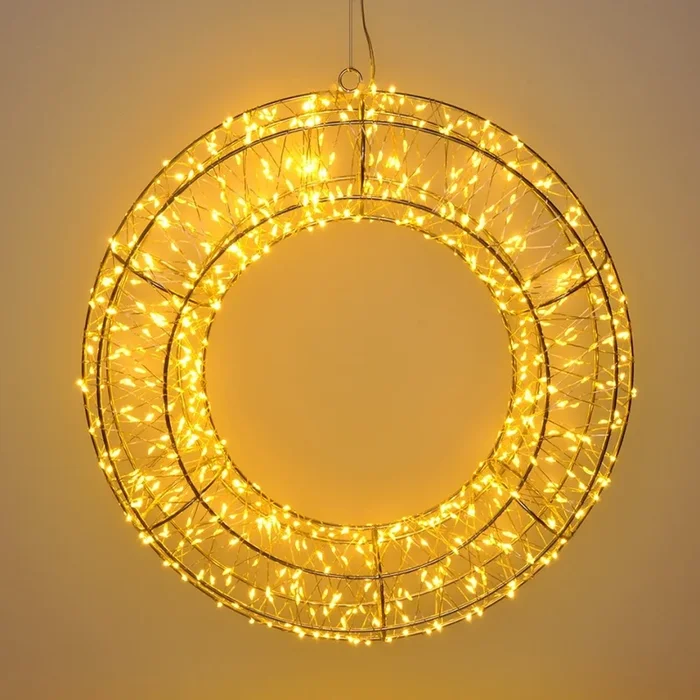 Brilagi – Corona de Navidad LED para exterior 480xLED/230V IP44
