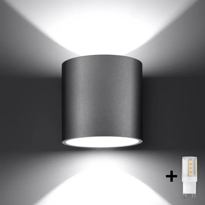 Brilagi – Foco LED de pared FRIDA 1xG9/4W/230V gris