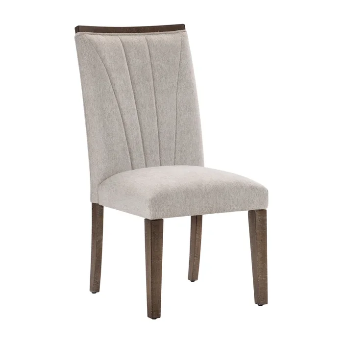 Brookings Gray/Brown Dining Side Chair, Set of 2