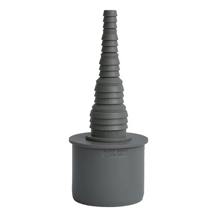 Bruckner – Extremo de conexión para manguera DN50 8-25 mm gris