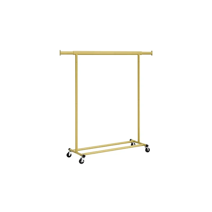 Burro Ropa con Ruedas Perchero Burro Extensible-SONGMICS