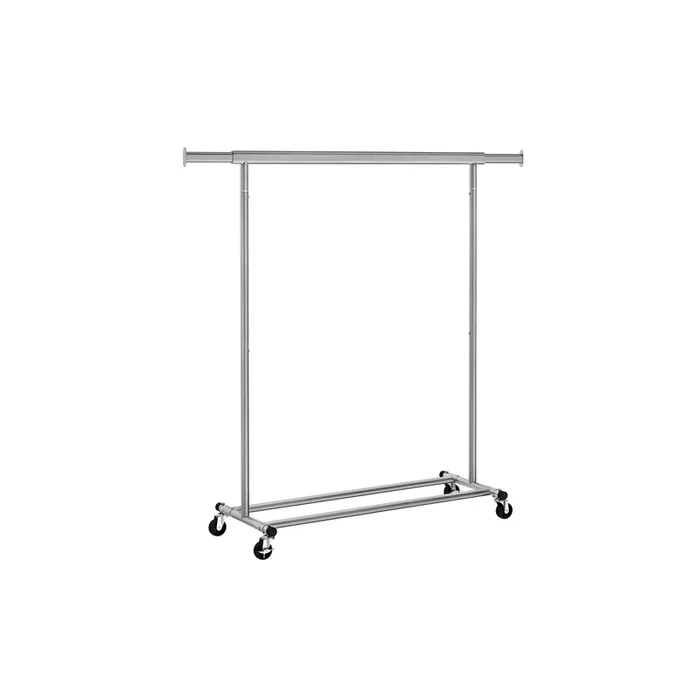 Burro Ropa con Ruedas Perchero Burro Extensible-SONGMICS