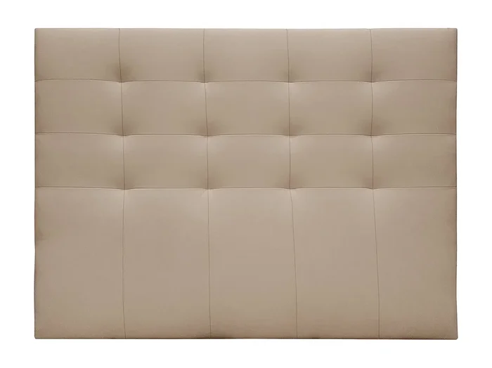 Buyqualia Cabecero Camas 150/135 en Polipiel (Alto 120 / Largo 160 / Ancho 4) (Vison)