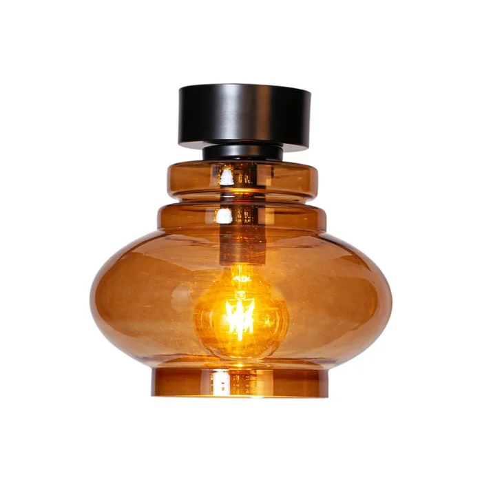 By Rydéns Dolores plafón Ø 30 cm cognac