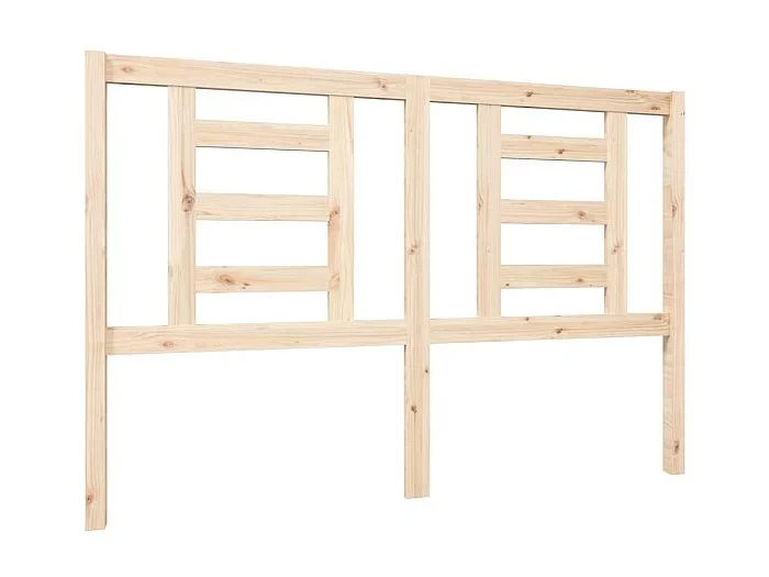 Cabecero 146x4x100 cm Madera maciza de pino