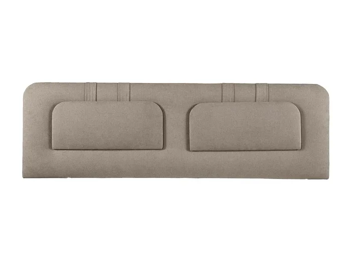 Cabecero de Cama 120 – 145x50x7 BLUME Tapizado Microfibra AquaClean Color Beige