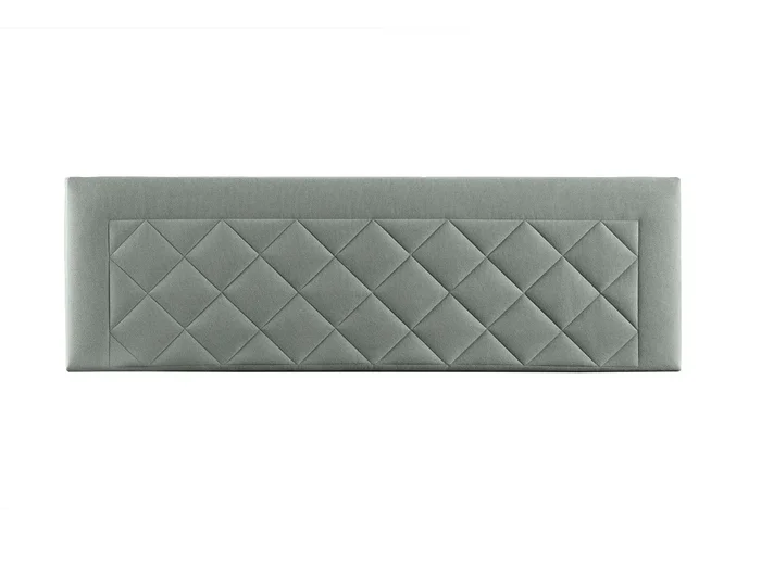 Cabecero de Cama 135 – 145x50x7 DOMUS Tapizado Microfibra AquaClean Color Aguamarina