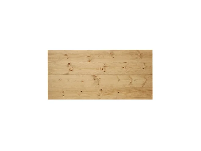 Cabecero de cama de madera maciza en tono roble medio de 120x60cm – FLANDES – DECOWOOD