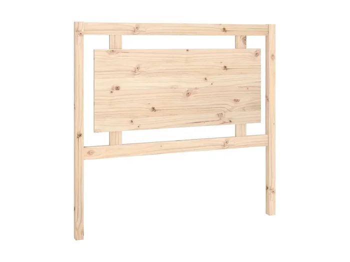 Cabecero de cama madera maciza de pino 105,5x4x100 cm ES78935