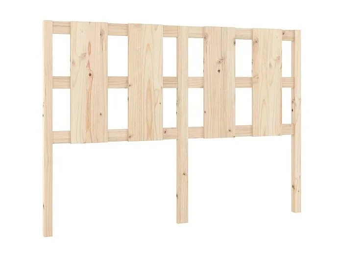 Cabecero de cama madera maciza de pino 125,5x4x100 cm ES21545