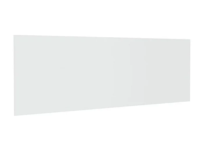 Cabecero de cama pared madera contrachapada blanco 240×1,5x80cm ES55134